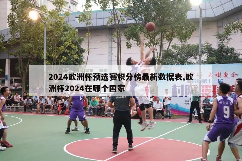 2024欧洲杯预选赛积分榜最新数据表,欧洲杯2024在哪个国家